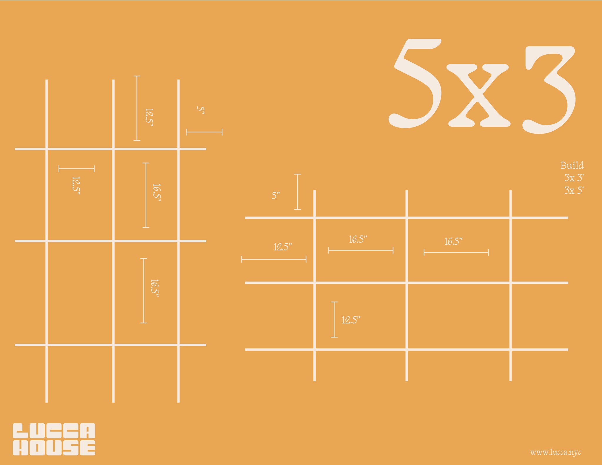 5x3