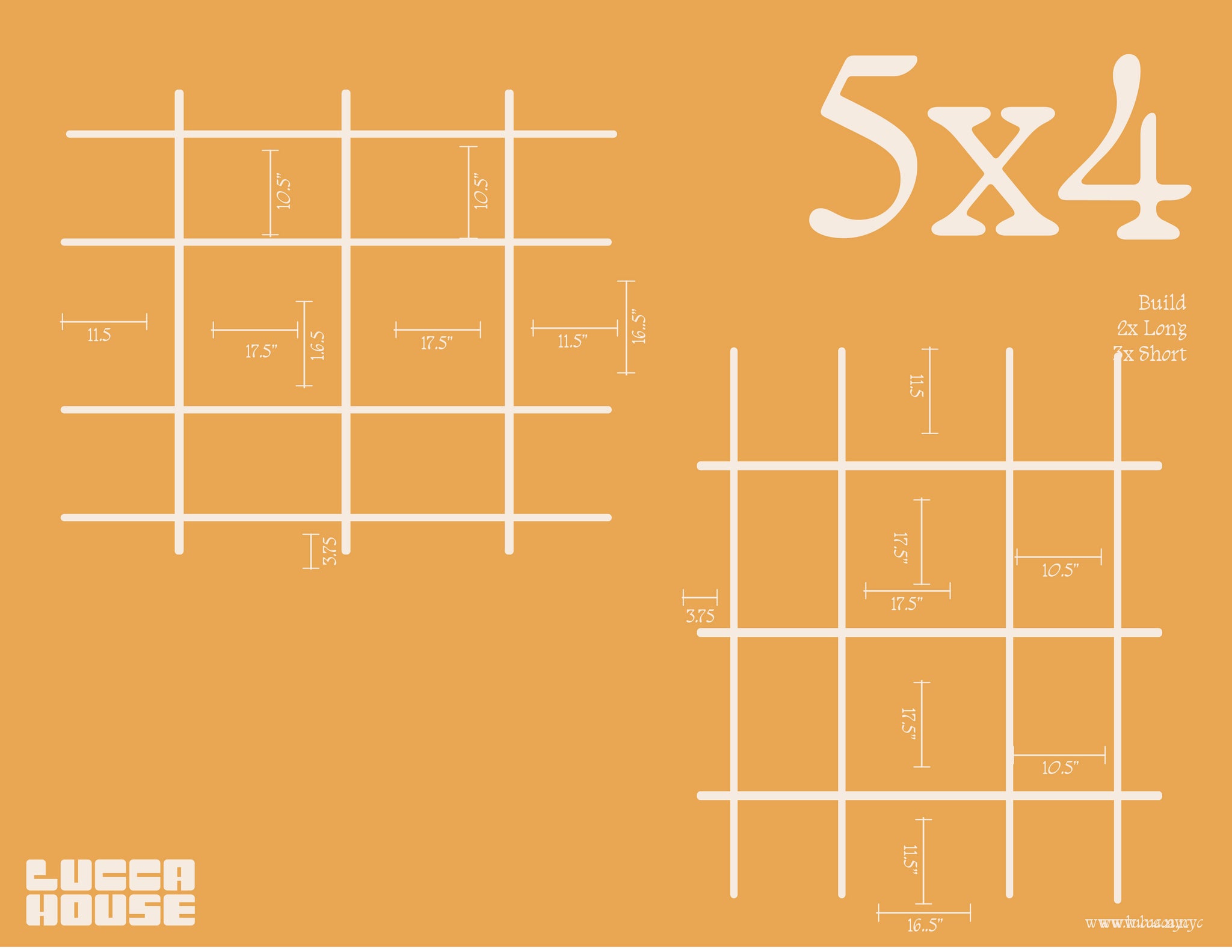 5x4